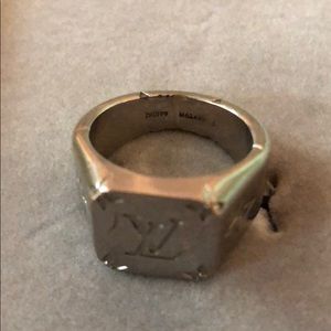 Louis Vuitton | Accessories | Authentic Louis Vuitton Lv Ring | Poshmark